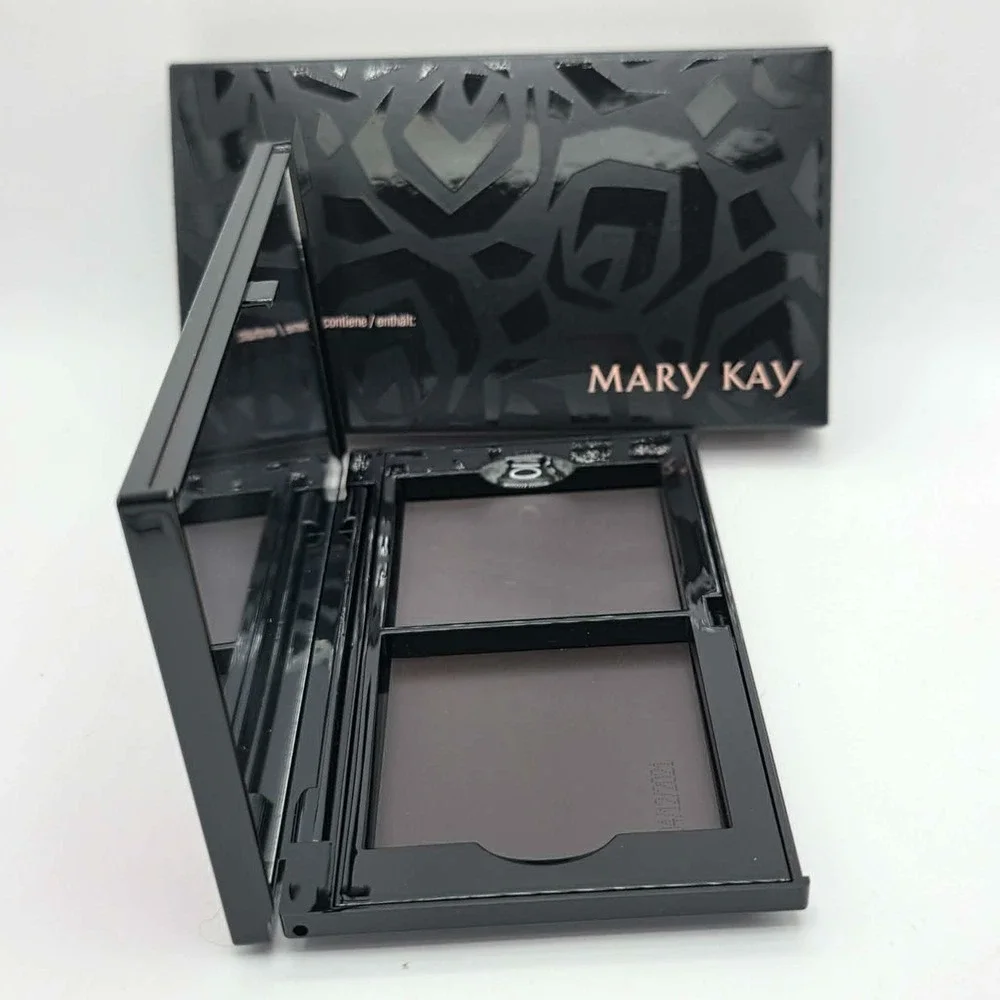 Mary Kay Perfect Palette Stylish Design Unfilled Refillable Mirrored Compact